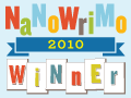NaNoWriMo Winner 2010